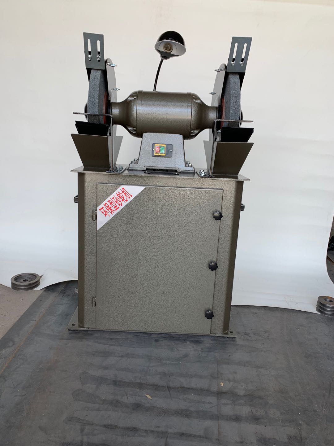 M3335除尘式砂轮机铸件打磨砂轮机吸尘式砂轮机