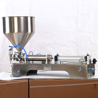 蜂蜜小型灌装机半自动气动灌装机玻璃水灌装机图片1
