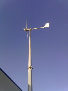 惠州离网风力发电机5千瓦屋顶安装风力发电机