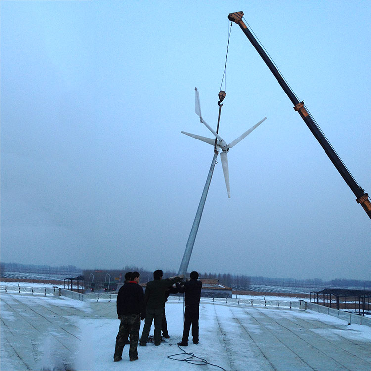 淮安市 永磁风力发电机10kw风力发电机220v低速运行