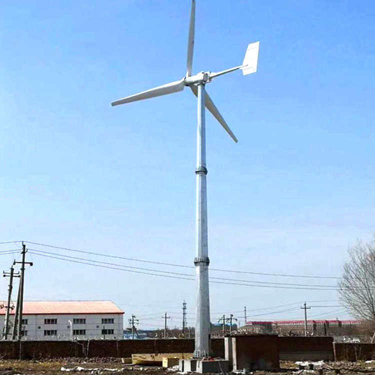 灯塔市 放心采购 太阳能板风力发电20kw牧区安装风力发电机