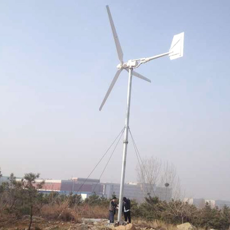 克什克腾旗永磁风力发电机 30千瓦性能稳定风光互补发电系统
