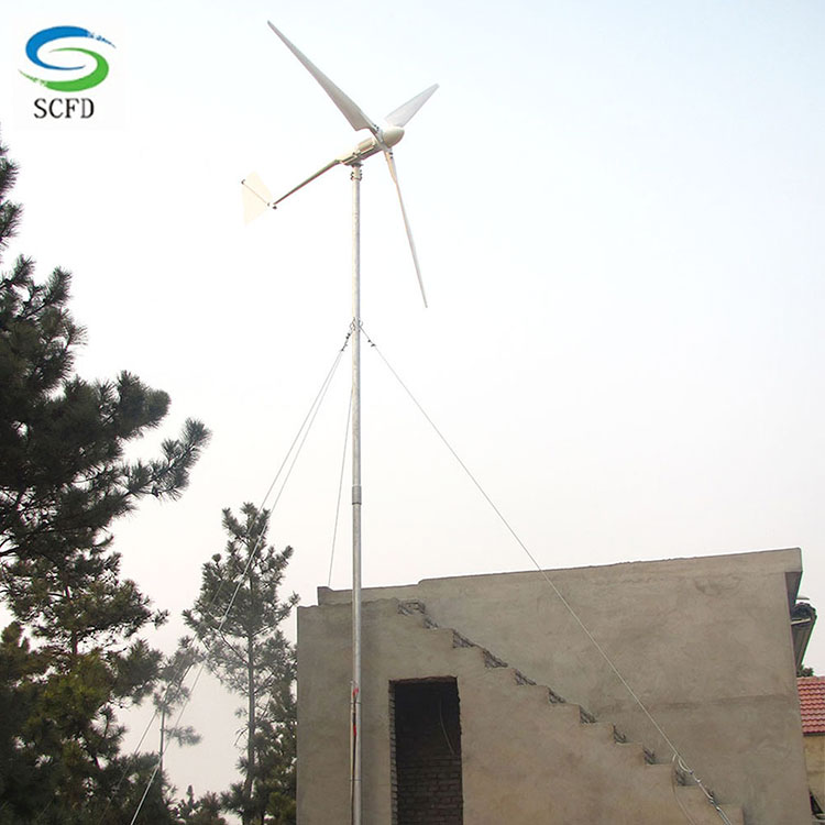曲沃环保新能源离网风力发电机500瓦交流风力发电机