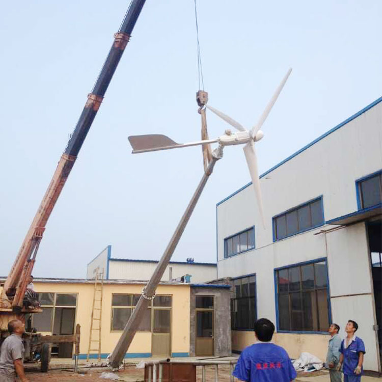 喀什晟成定做 永磁風力發電機 2千瓦微風風力發電機
