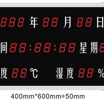 供应﻿温湿度显示屏HF-002X/审讯温湿度显示屏AHF-002X