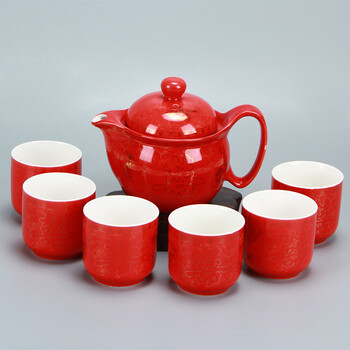 广告茶具定制礼品茶具订做7件套茶具套装起赢茶具