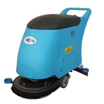 济南鼎洁盛世DJ520A洗地机工业手推式小型电瓶式洗地机