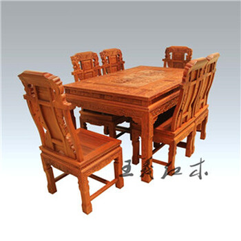 红酸枝餐桌家具环保健康实用工艺美术大师红酸枝餐桌家具