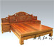 大红酸枝大床家具花纹精雕细琢大床家具使用手感舒适