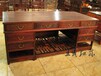 全素面大红酸枝书桌家具需要多少钱?江山才子书桌家具销售价格