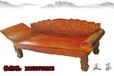 大红酸枝罗汉床家具木质坚硬沉重雕刻大师王义作品罗汉床