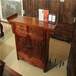 红木鞋柜家具花纹古色古香王义大师红木鞋柜精雕细琢