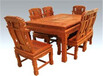 哪里能买到红木餐台家具精雕梅花餐台家具工艺价值好