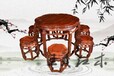 老挝红木餐桌家具实木雕刻新中式红木餐桌家具市场价