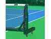 整体式移动网球柱配中心网铝合金网球柱球场移动网球支架