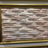 文化石厂家黄色文化石白石英蘑菇石墙面装饰石材图片2