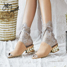 欧美时尚品牌JeffreyCampbell时髦凉鞋，优雅洋气图片