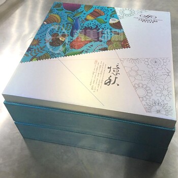 上海月饼盒制作厂家，酒店月饼包装盒设计订制