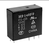宏发继电器HF140FF/012-2HSW小型中功率继电器工业继电器