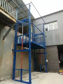 歐立寶廠家升降貨梯液壓導軌式升降機電動鏈條提升機貨物提升機小型提升