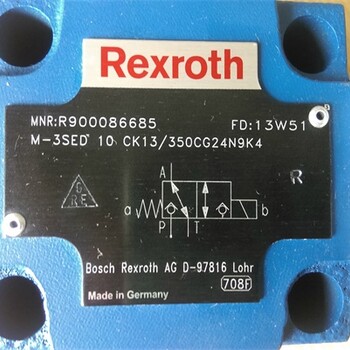 DBW30A2-52/315-6EG24N9K4德国力士乐电磁阀rexroth