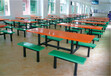 广东中上市出售学校餐桌椅四人八人餐桌椅不锈钢玻璃钢餐桌椅