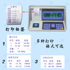 自带打印机电子秤