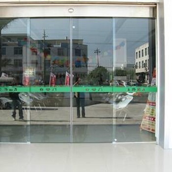 昆山经济开发区玻璃门、感应玻璃门维修