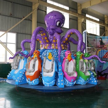 章鱼陀螺游乐设备大型游乐设备厂家