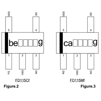 供应12v双相集成霍尔IC传感器FD115带FG/RD