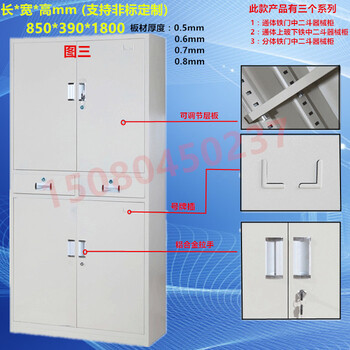 钢制文件柜储物柜档案柜办公柜资料柜可定制