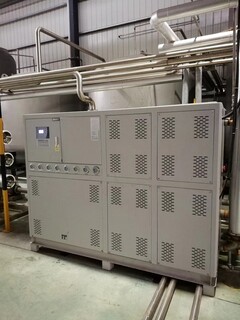 R22制冷机组工作原理工业废气处理冷水机图片3
