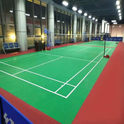 羽毛球运动地板羽毛球塑胶地板PVC羽毛球地板