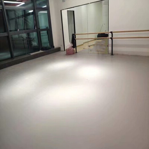 舞蹈教室地胶安装pvc教室地板