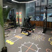 健身房地板胶北京健身房地胶地板