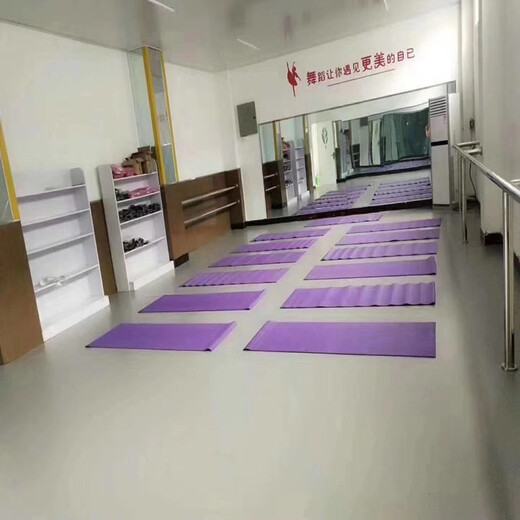 PVC舞蹈塑胶地板舞蹈房塑胶地板