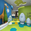 幼兒園彩繪地板圖案幼兒園墻體彩繪地板