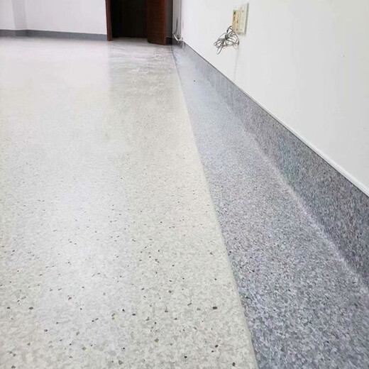 医院地面防滑地胶安装医院pvc地板