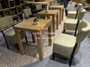 深圳福田岗厦咖啡厅桌椅批发，八卦岭咖啡厅沙发订做，沙头角实木餐桌椅