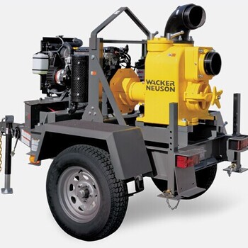 WACKER威克耐腐蚀性离心泵车PT6LT自吸水排污泵