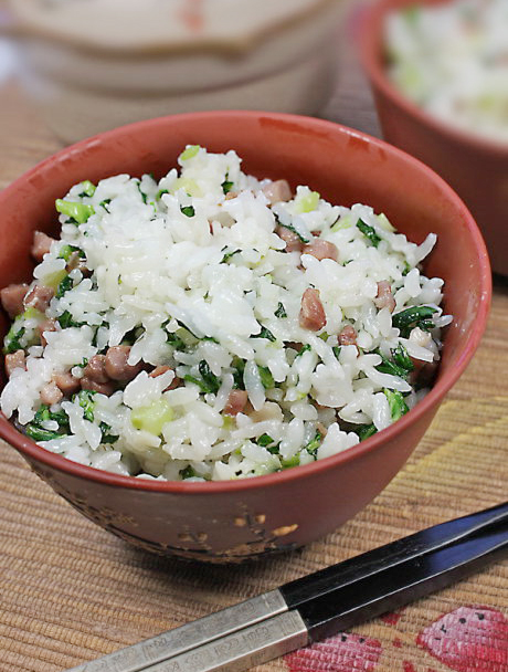 咸肉菜饭的制作去哪里学习正宗的菜饭技术哪家的味道好