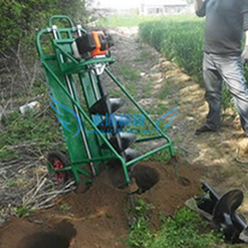 植树挖坑机 小型挖坑机 小型电线杆挖坑机