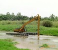 貴陽-水上挖掘機-河道清淤挖掘機出租-專業水上作業