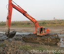 四川河道治理-泸州及周边水上挖掘机-河道清淤挖掘机出租图片