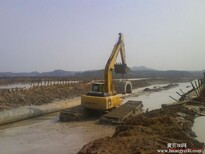 濮阳市-水上挖掘机-船挖出租-湿地挖掘机出租-图片5