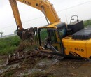 柳州-水上挖掘機-河道清淤挖掘機出租-大型挖掘機出租圖片