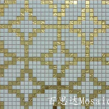 供應(yīng)KTV走廊背景墻馬賽克，拼圖馬賽克生產(chǎn)廠家圖片