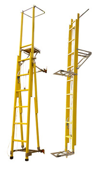 厂家方管玻璃钢梯绝缘梯人字梯施工用梯家用梯子