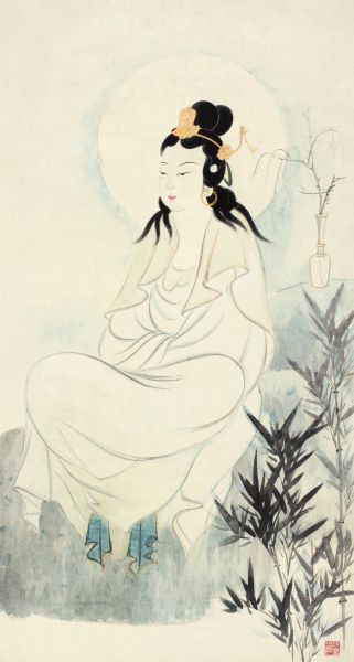 目前拍卖市场张大千作品的价格,北京古玩资深经理小杨在线!