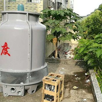 广州冷却塔生物科技冷却水塔风度25T逆流式玻璃钢冷水塔25吨循环水小型冷却塔